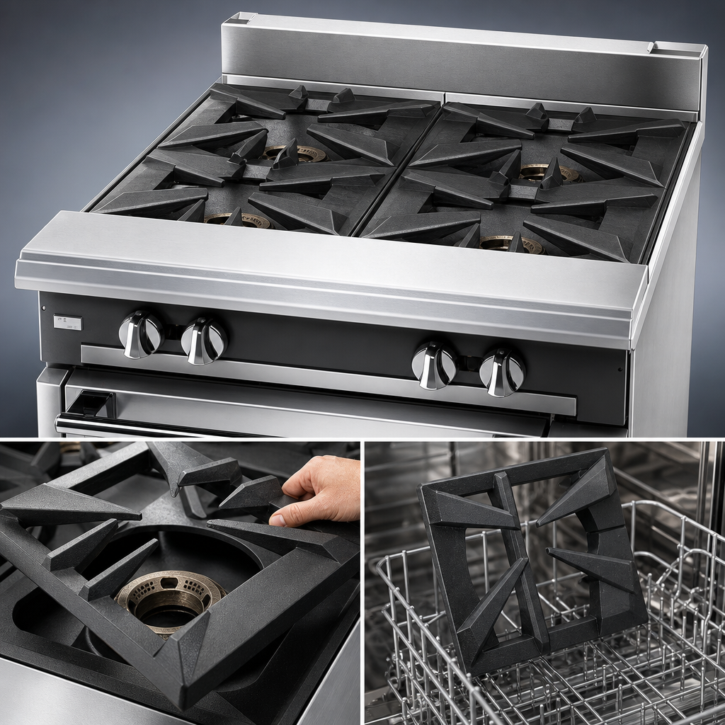 Heavy-Duty Cast Iron Grates