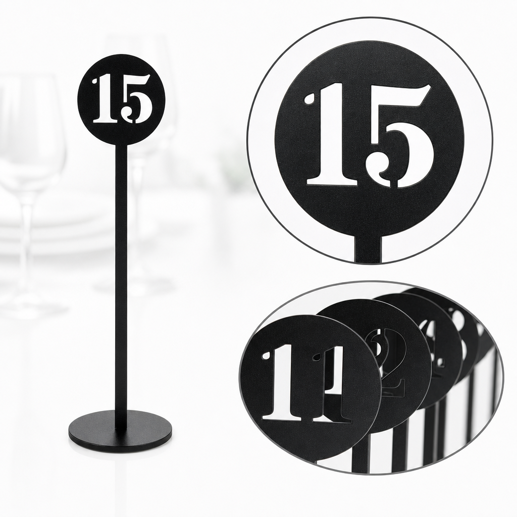 Laser-Cut Number Design