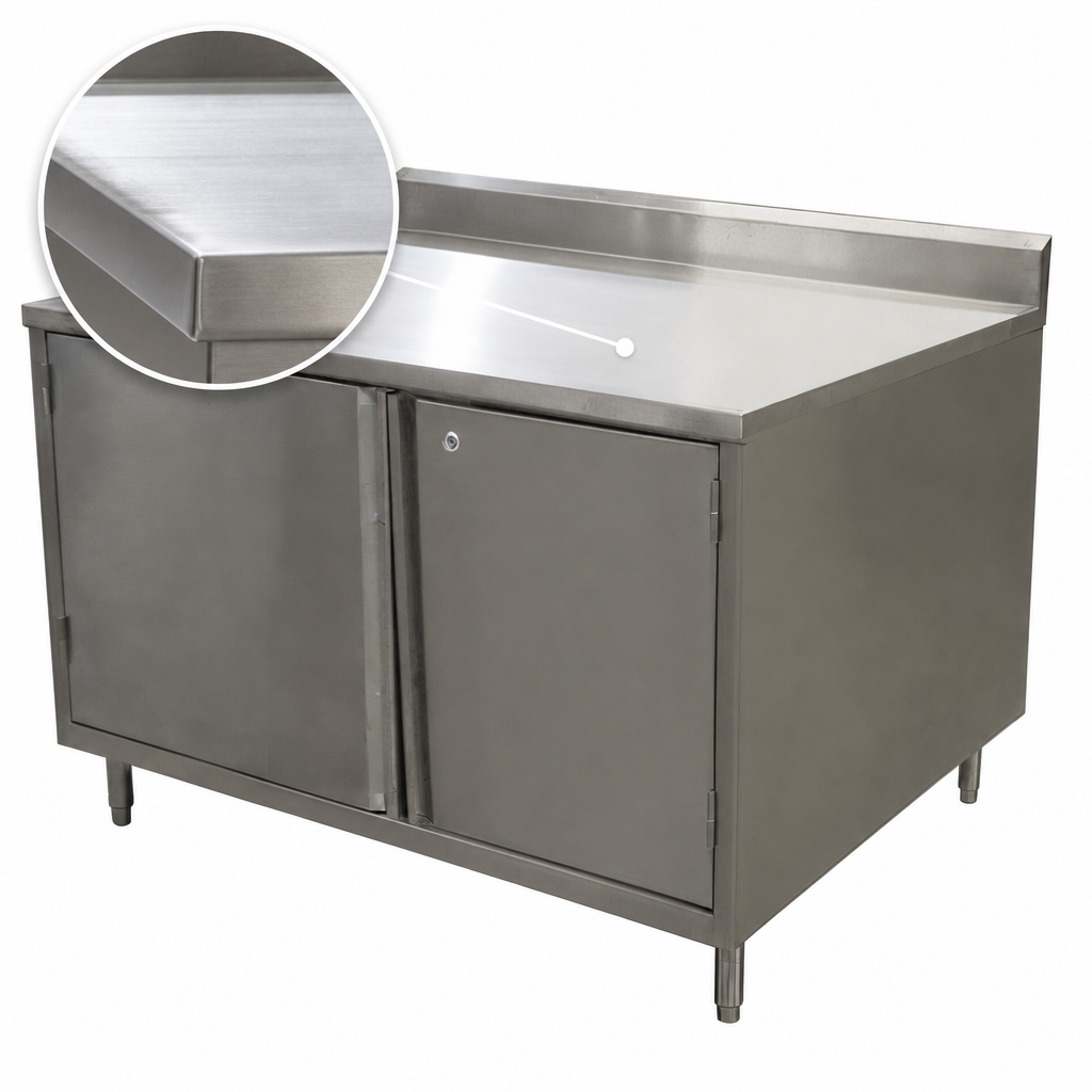 14-Gauge 304 Stainless Steel Top