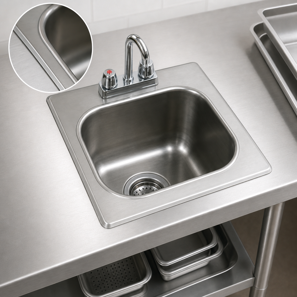 Self-Rimming Drop-In Design