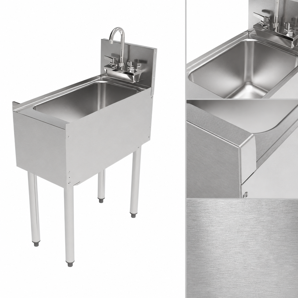 18-Gauge Stainless Steel Sink