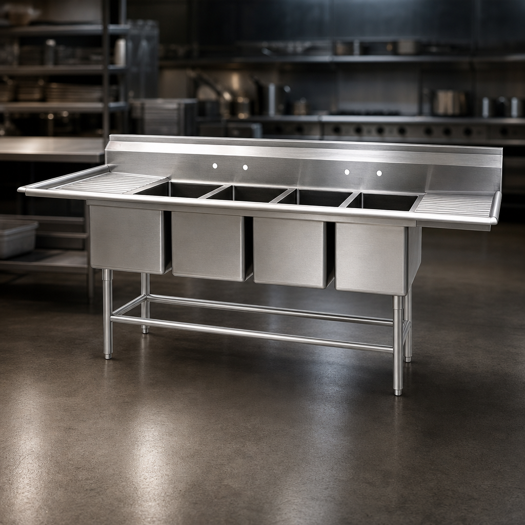 Heavy-Duty Stainless Steel Construction