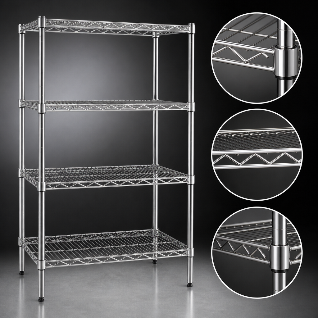 Patented QuadTruss® Shelves