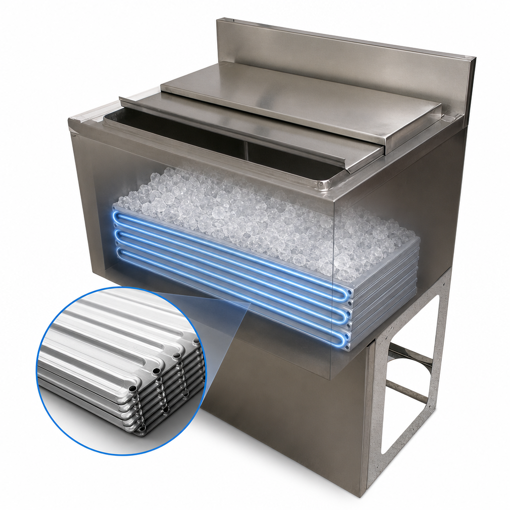 10-Circuit Aluminum Cold Plate