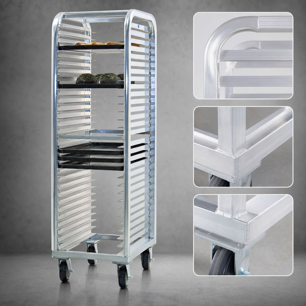 Heavy-Duty Welded Aluminum Construction