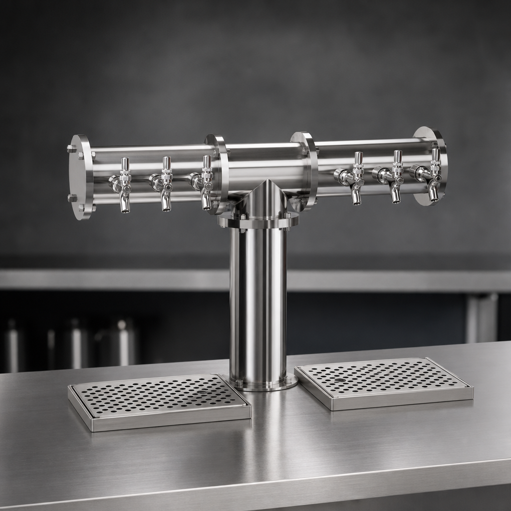 Six-Faucet Configuration