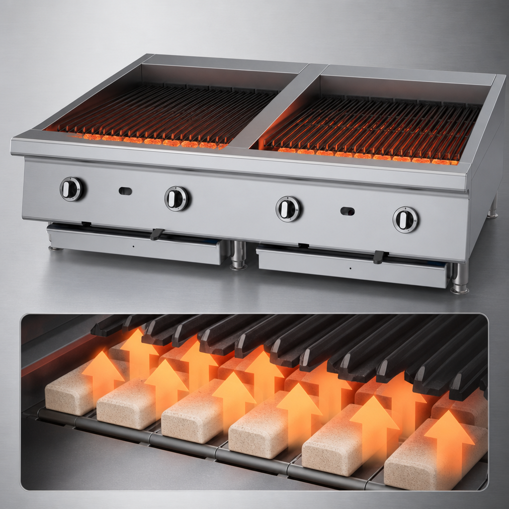 Ceramic Briquette Heating System