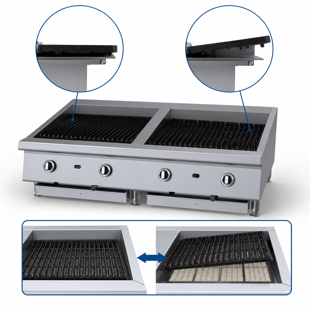 Adjustable Cast Iron Grates