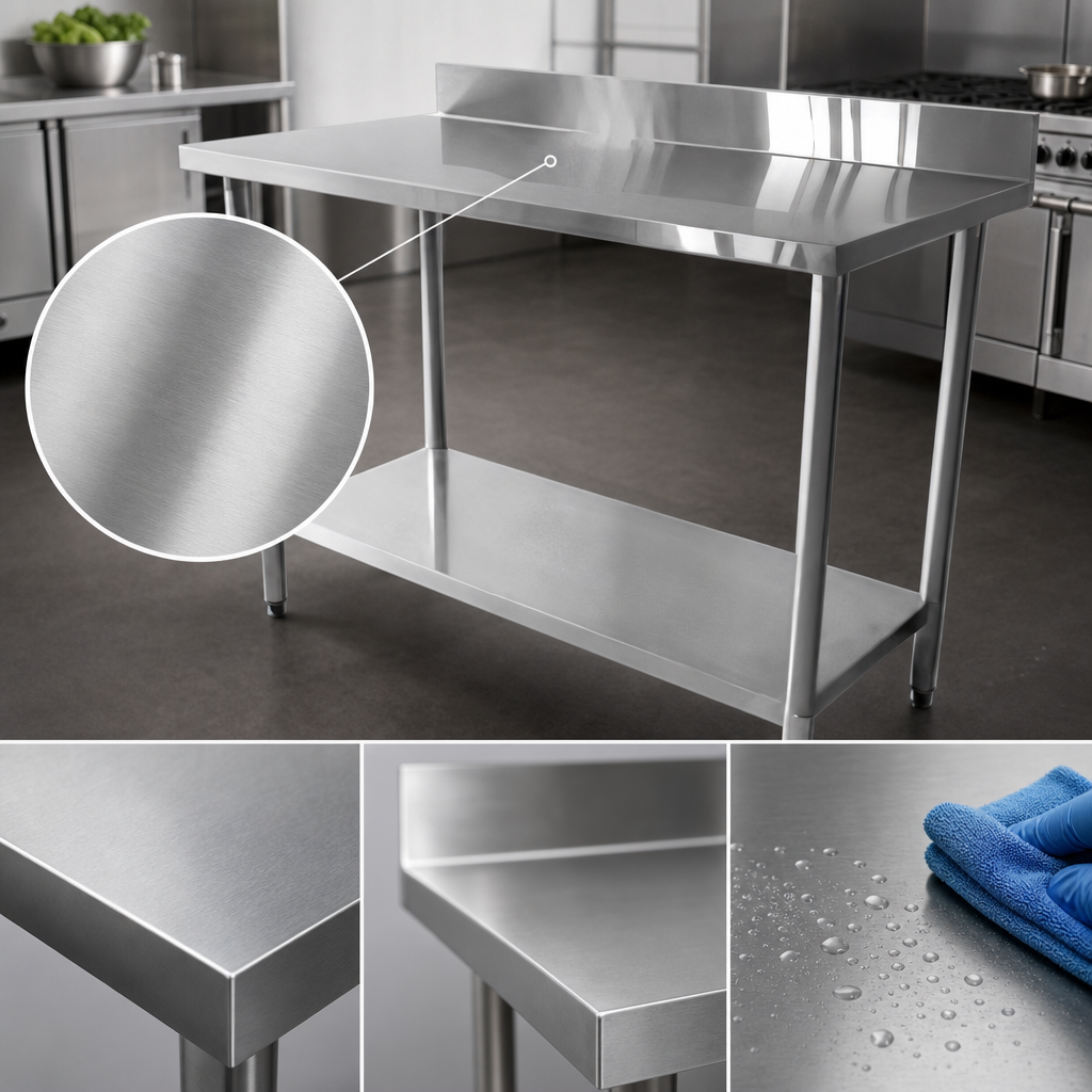 18 Gauge 430 Stainless Steel Top