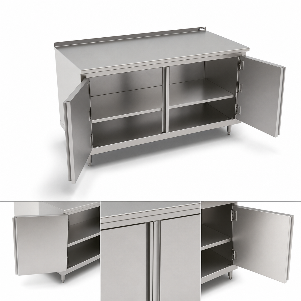 Hinged Double-Panel Doors