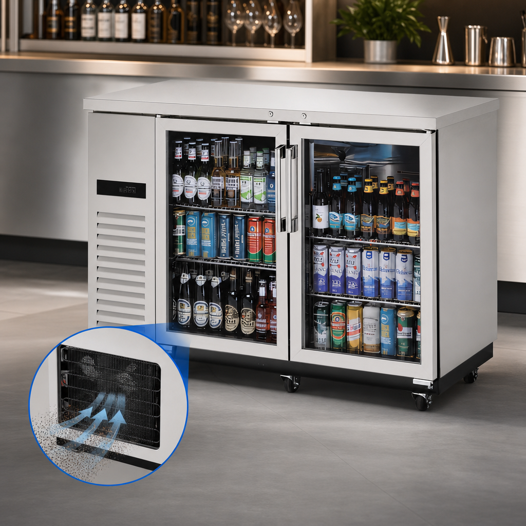 Self-Cleaning Condenser