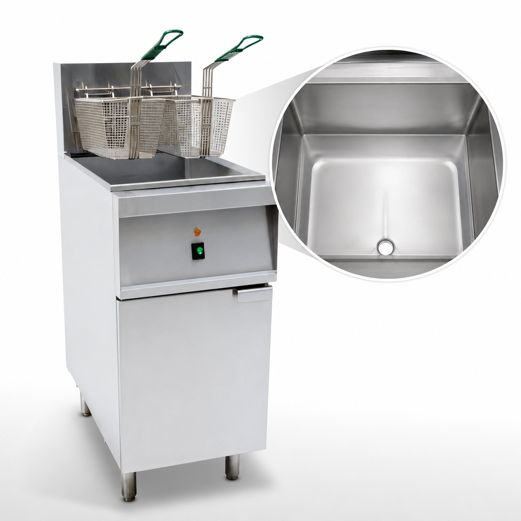 Stainless Steel Fry Pot