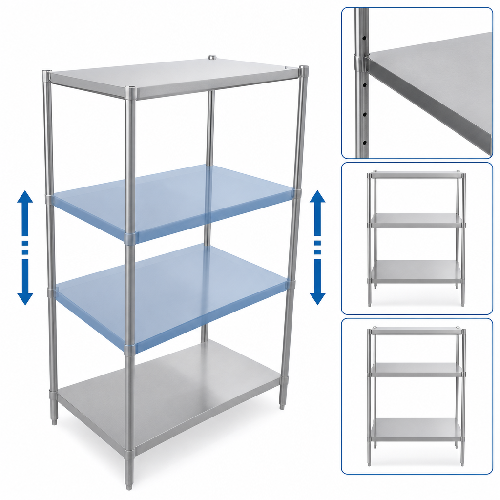 Two Adjustable Shelves