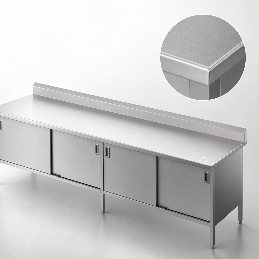 16-Gauge 300 Series Stainless Steel Top