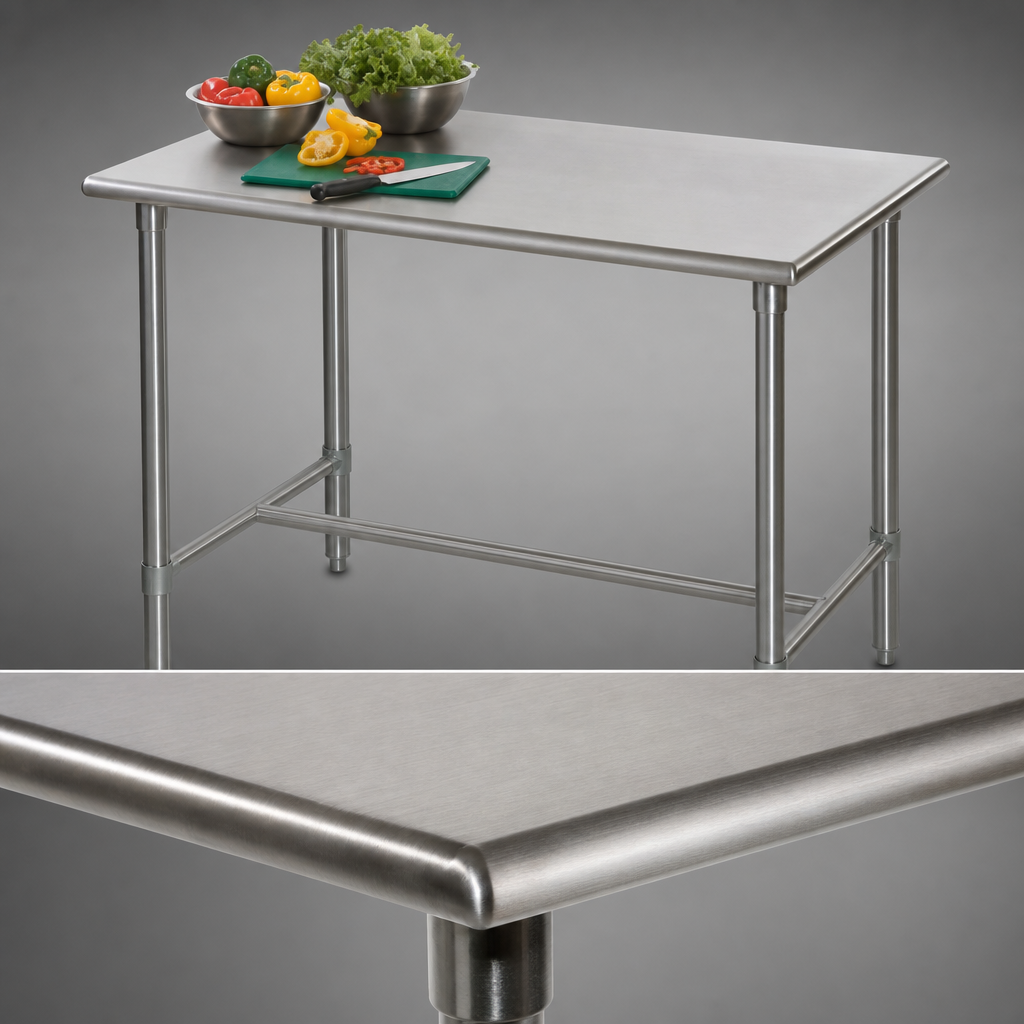 16-Gauge 300 Series Stainless Steel Top