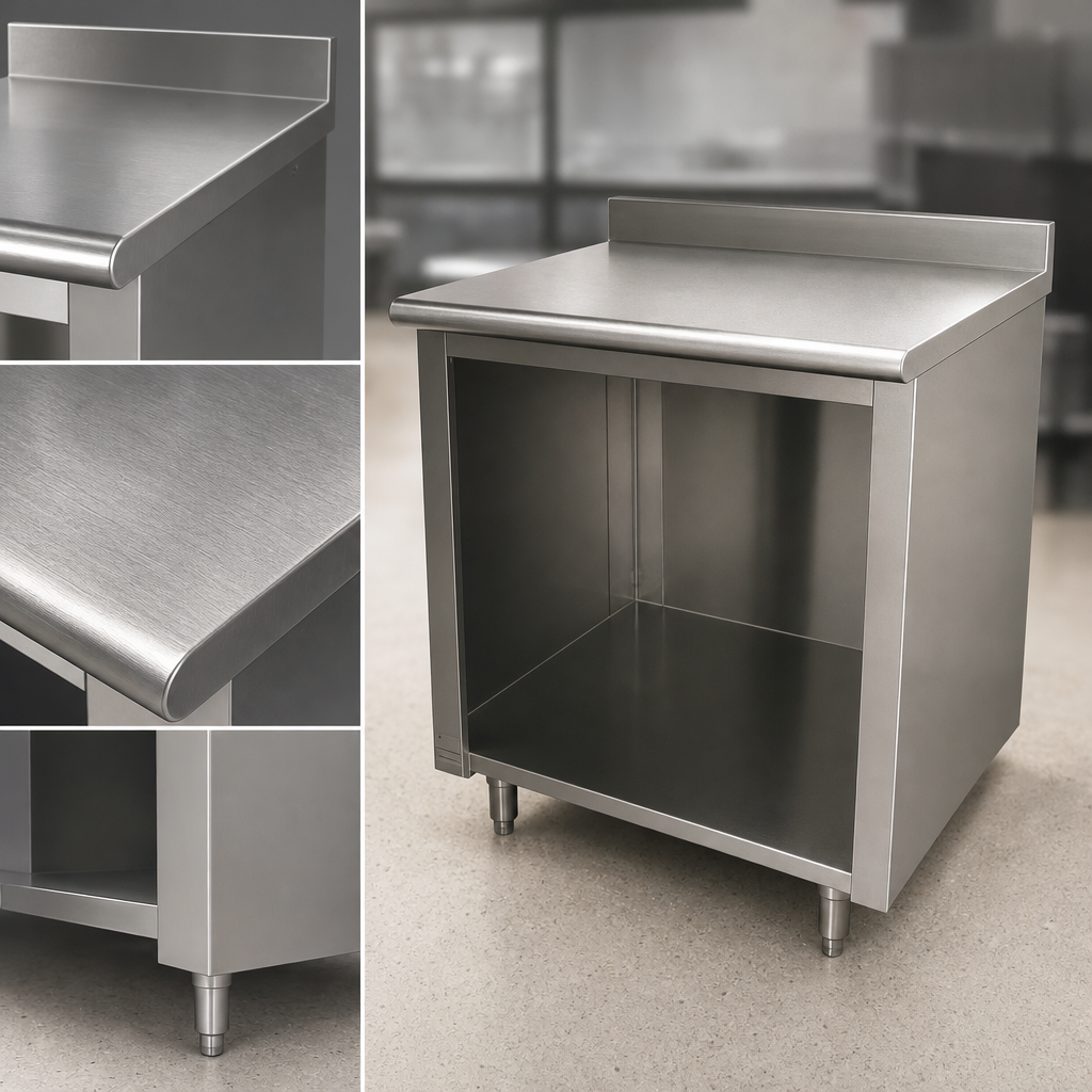 16 Gauge 304 Stainless Steel Top