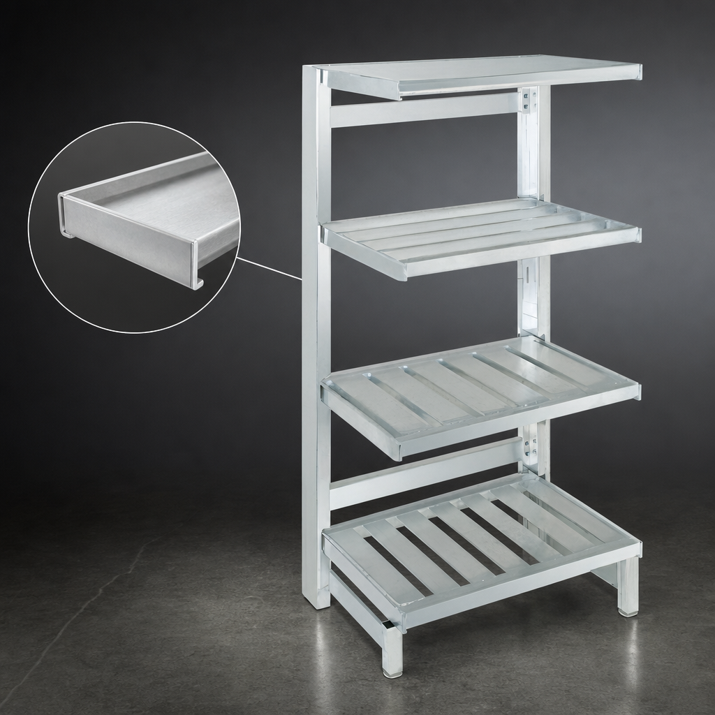 4-Inch E-Channel Shelf