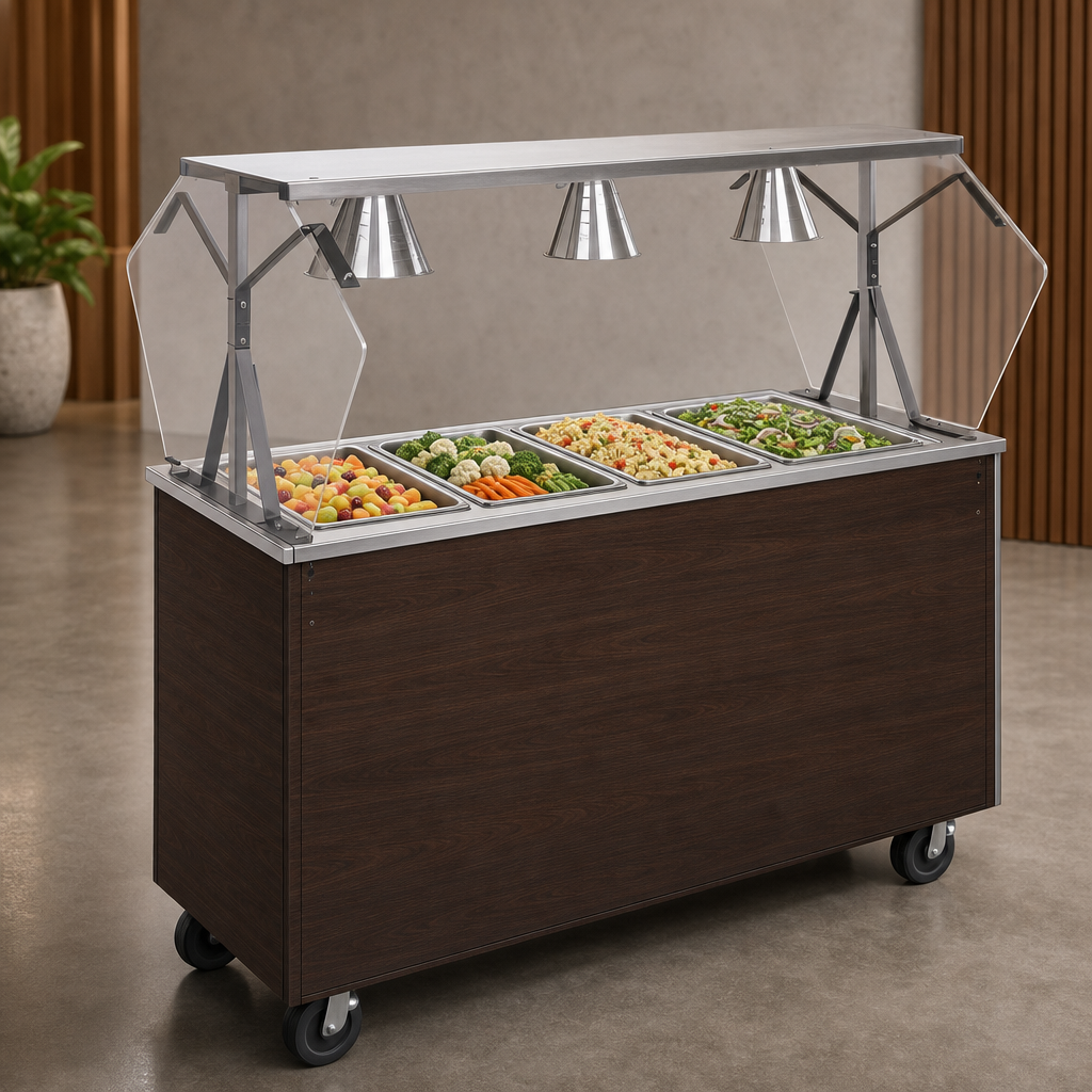 4-Pan Serving Capacity