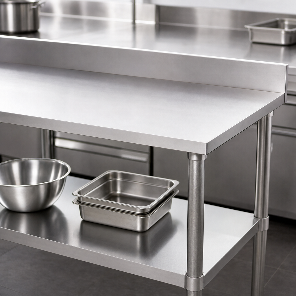 18-Gauge 430 Stainless Steel Top
