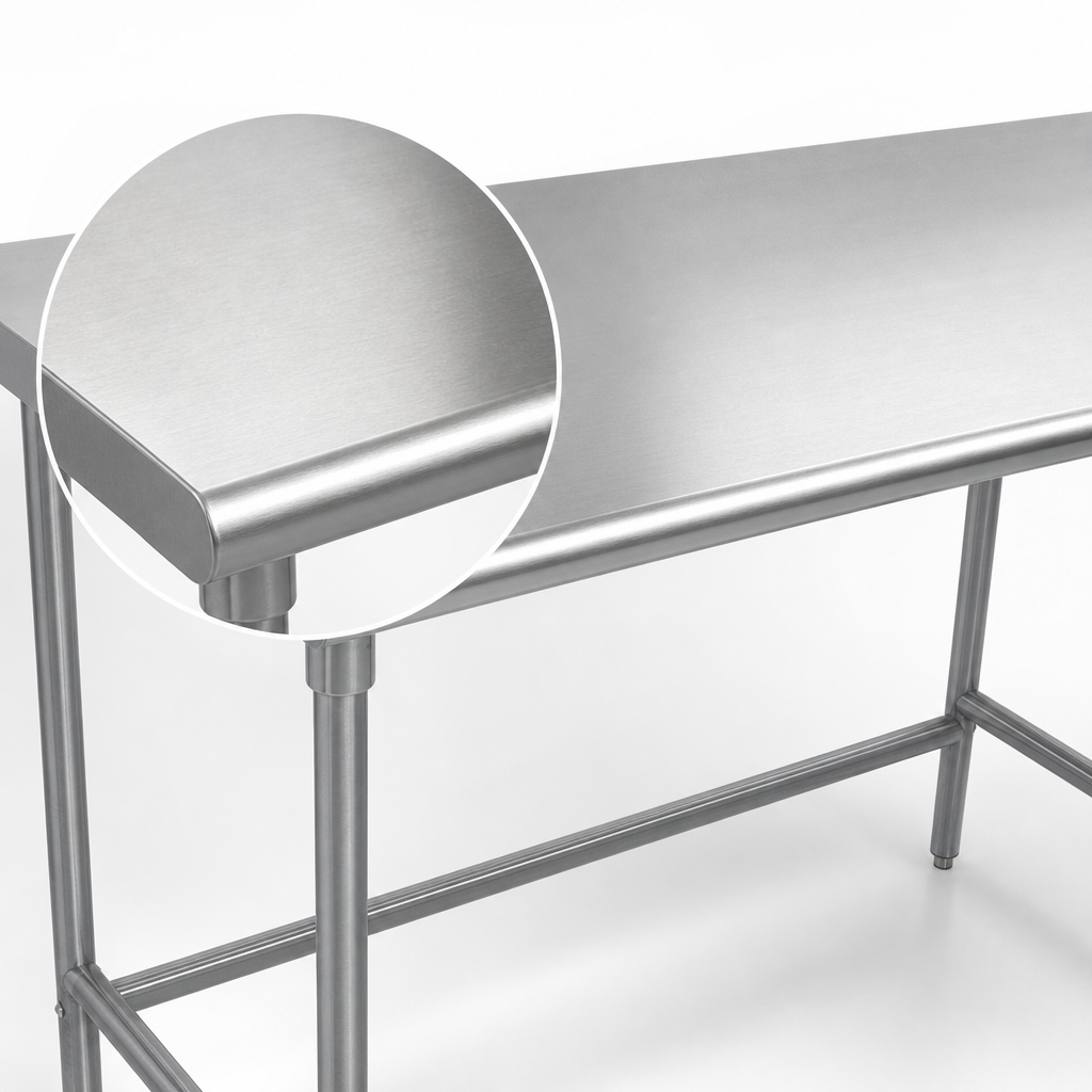 14-Gauge 304 Stainless Steel Top