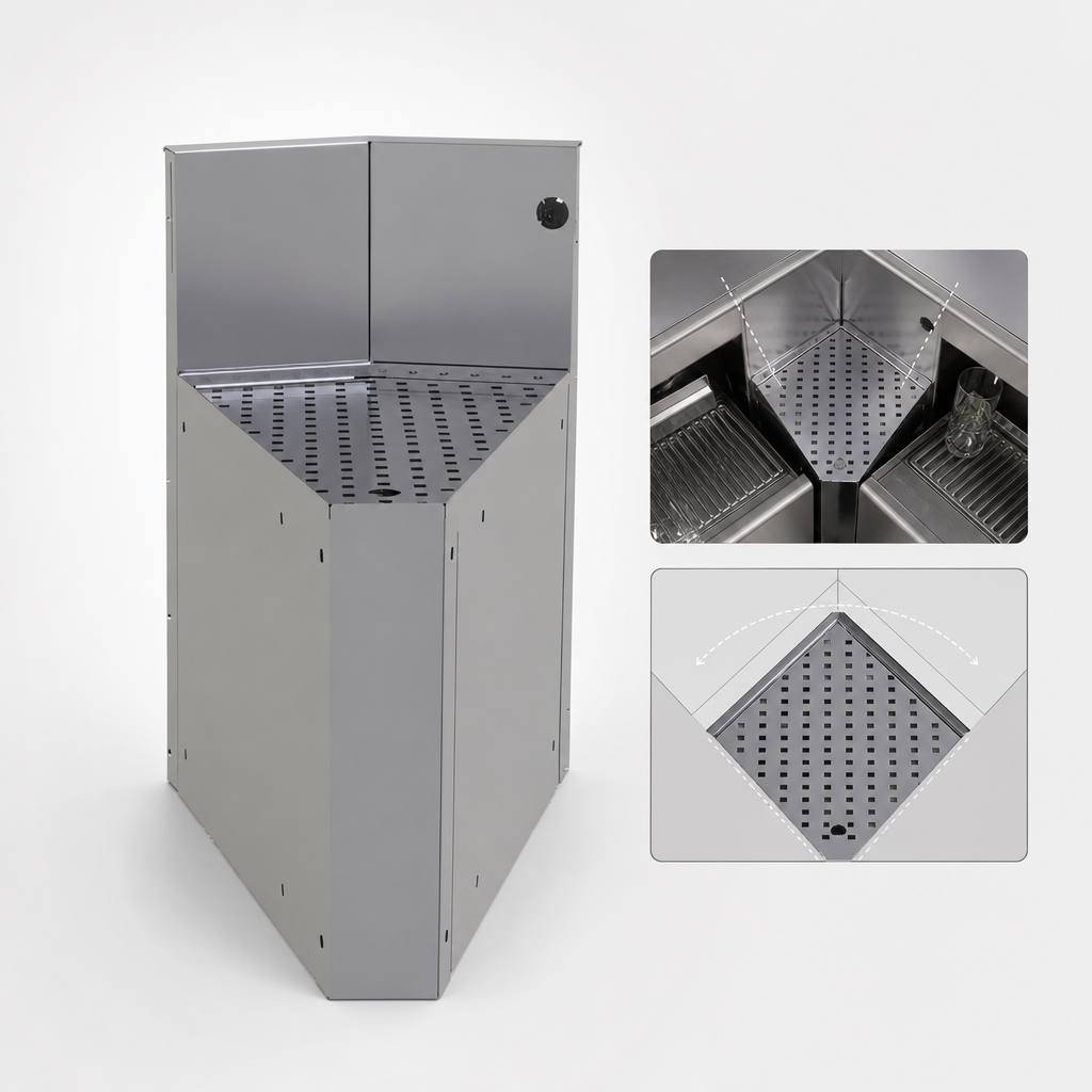 30-Degree Inside Wedge Design