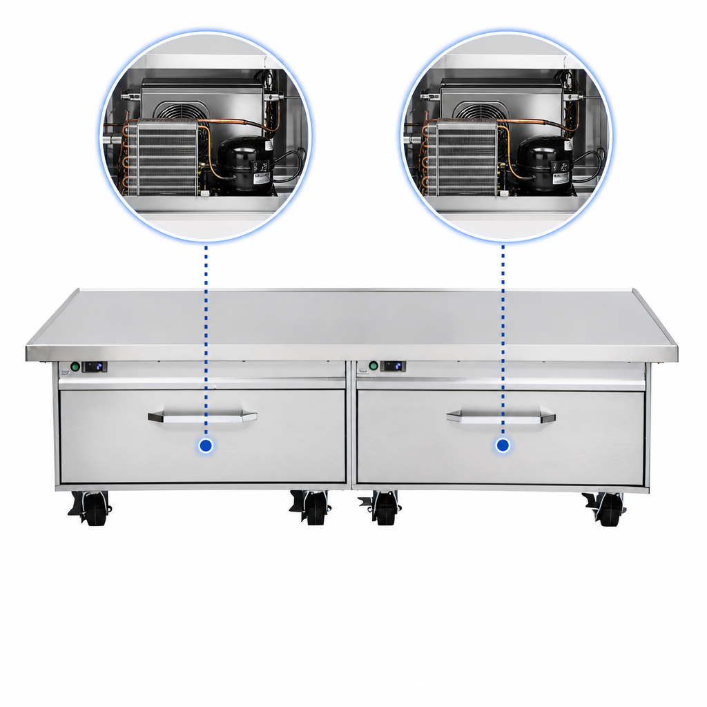 Dual Self-Contained Refrigeration Systems