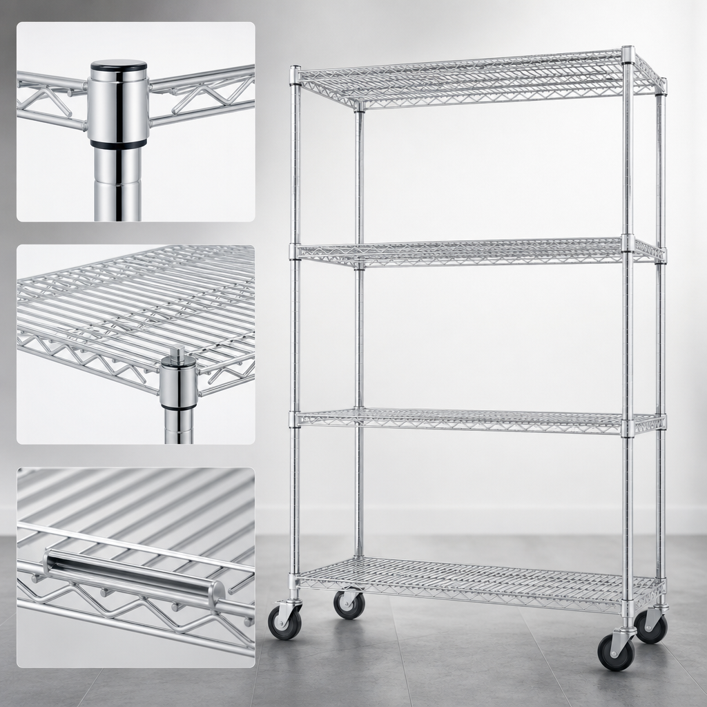 Patented QuadTruss Shelf Design