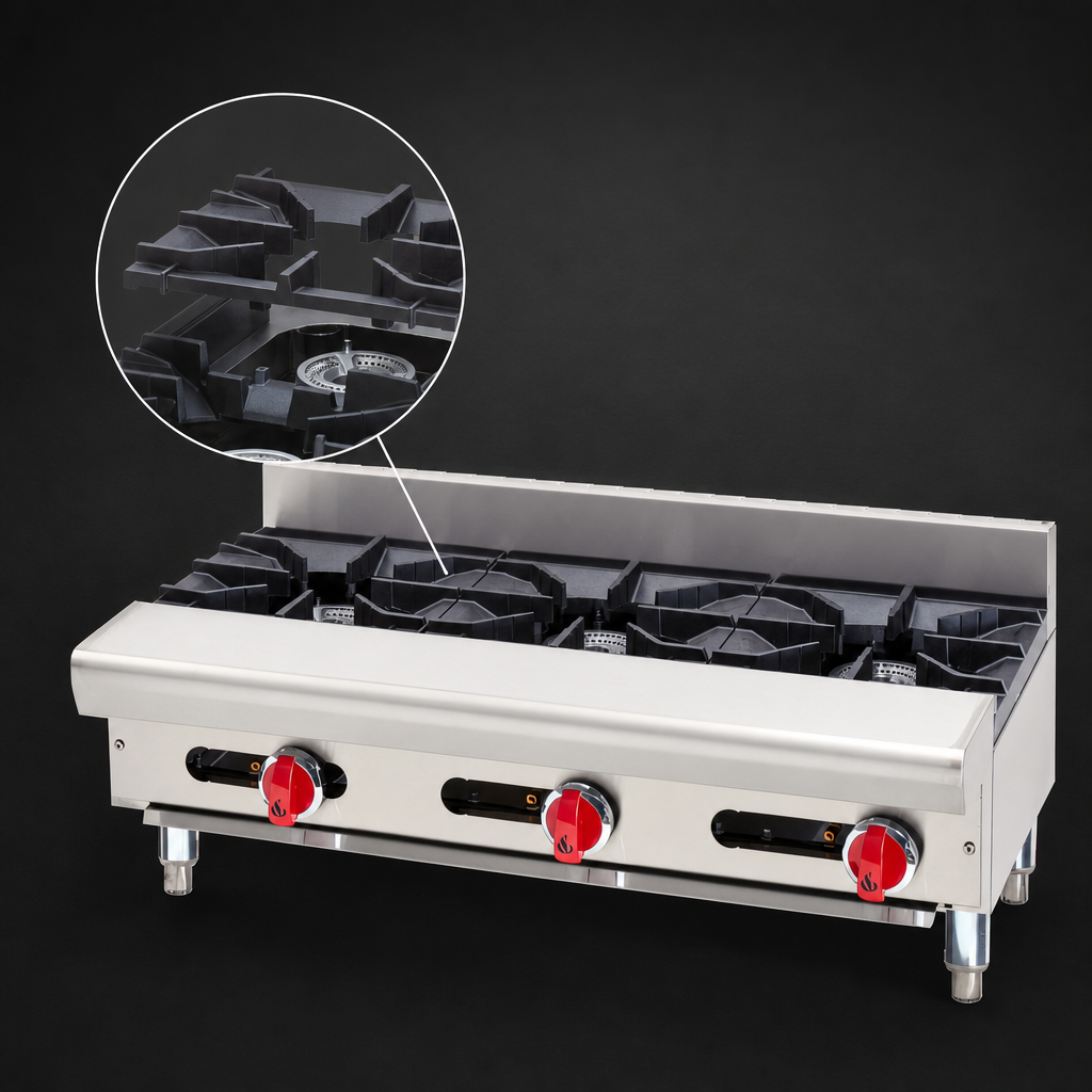 Sectional Cast Iron Top Grates