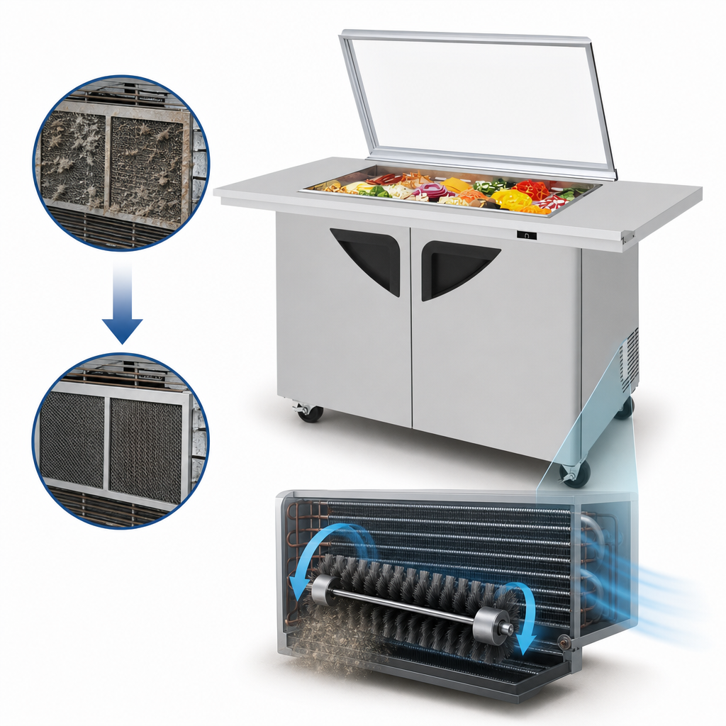 Self-Cleaning Condenser