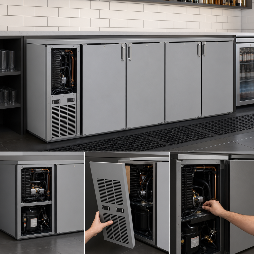 Front-Serviced Refrigeration