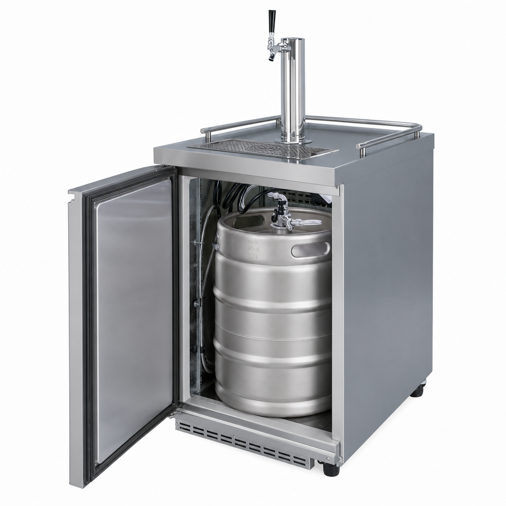 One Half-Barrel Keg Capacity
