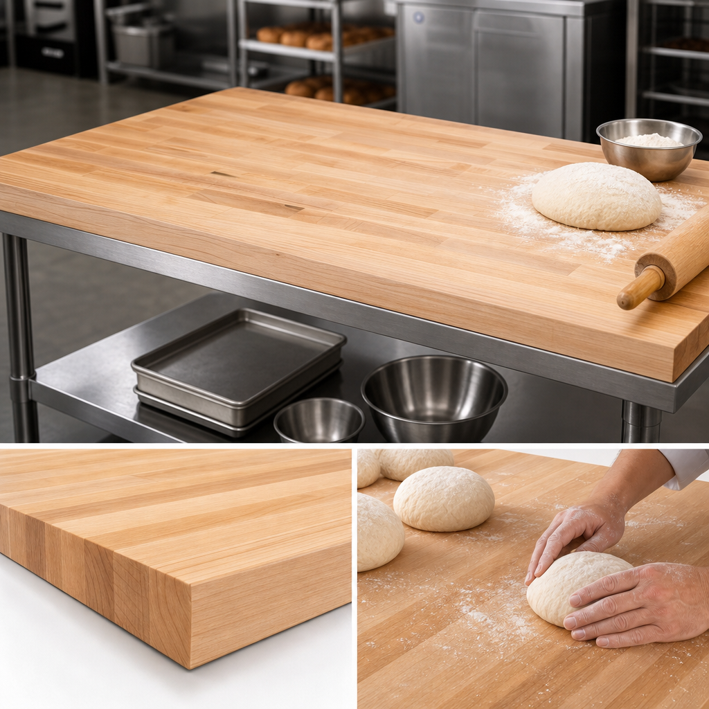 Edge Grain Flat Top
