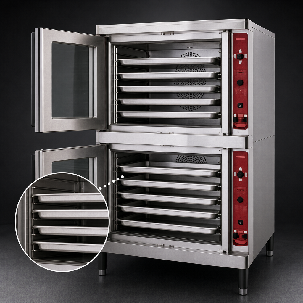 Five-Pan Capacity Per Section