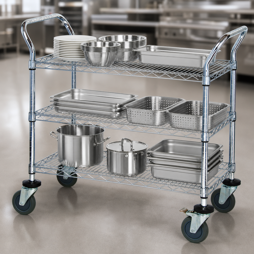 Three Wire Shelves