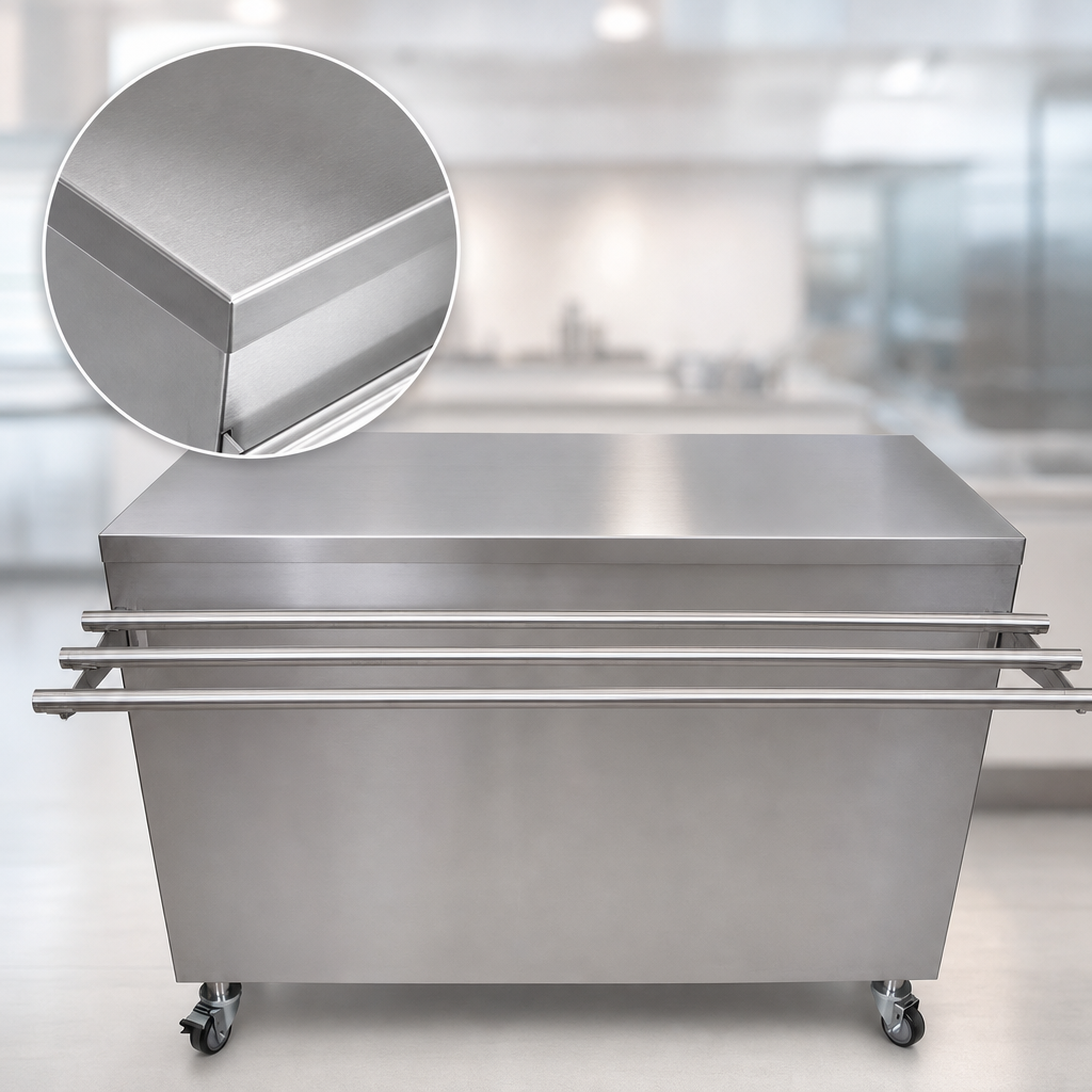 14 Gauge Stainless Steel Top