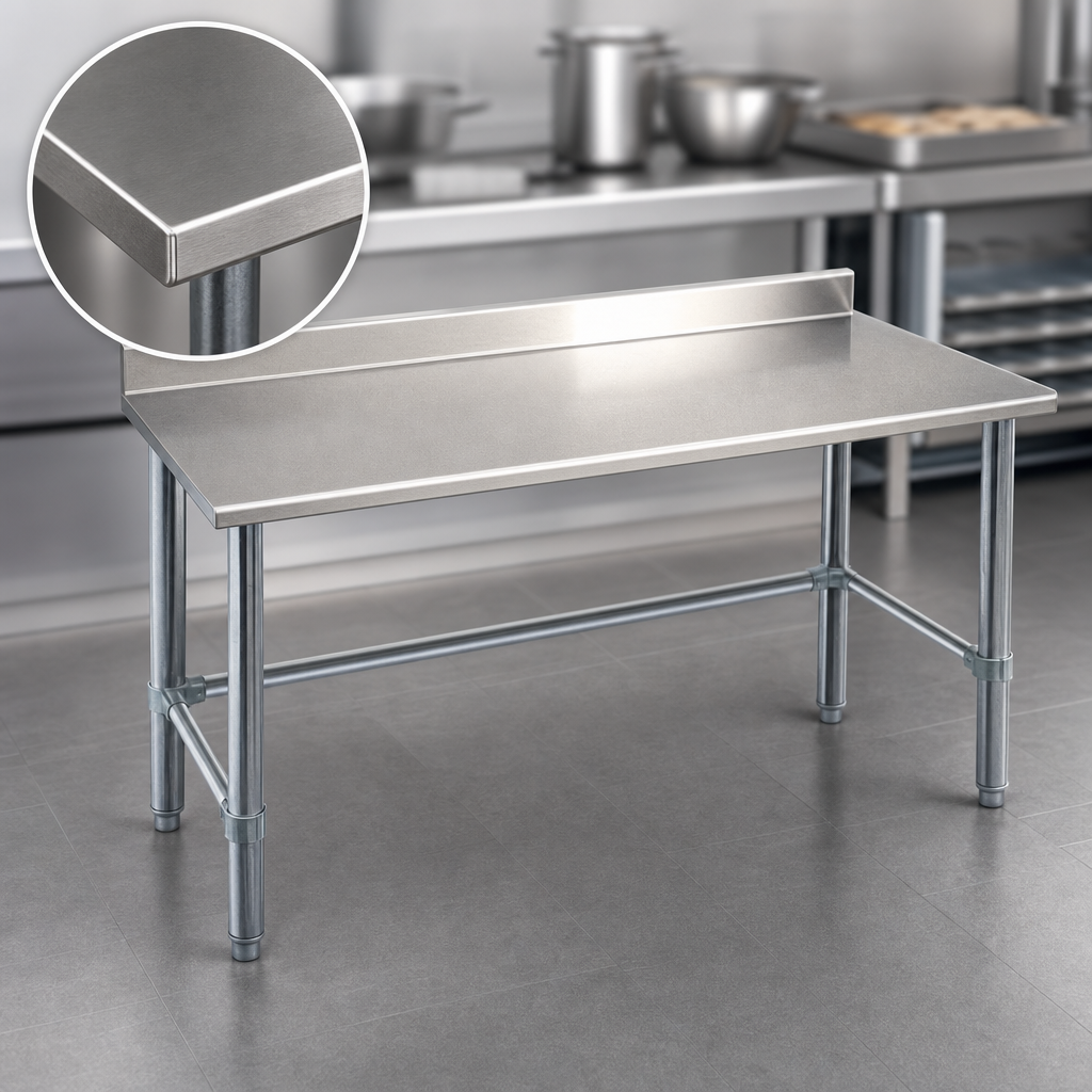 16-Gauge 300 Series Stainless Steel Top
