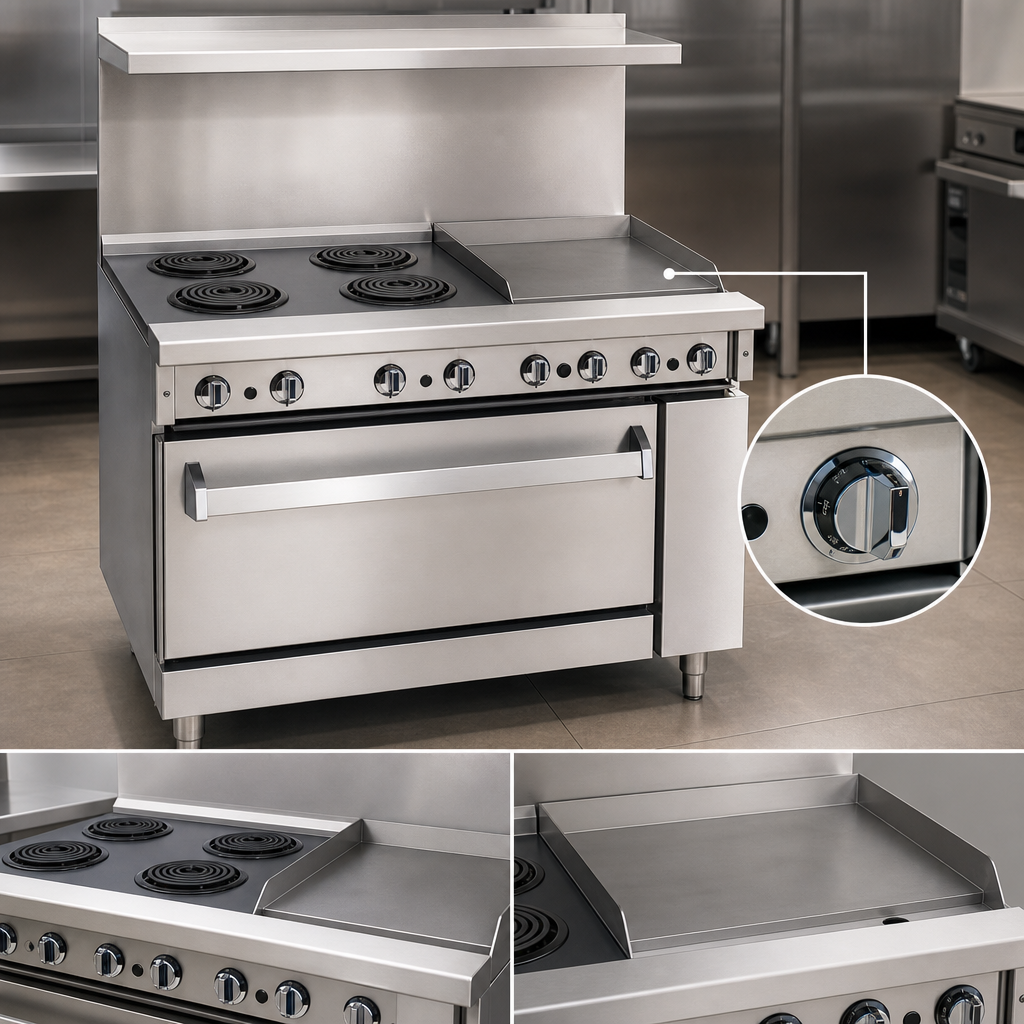 12-Inch Thermostatic Griddle