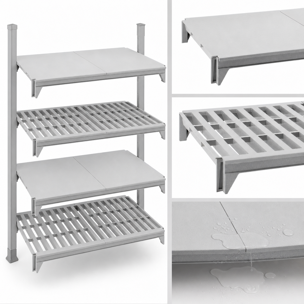 Vented and Solid Shelf Plates
