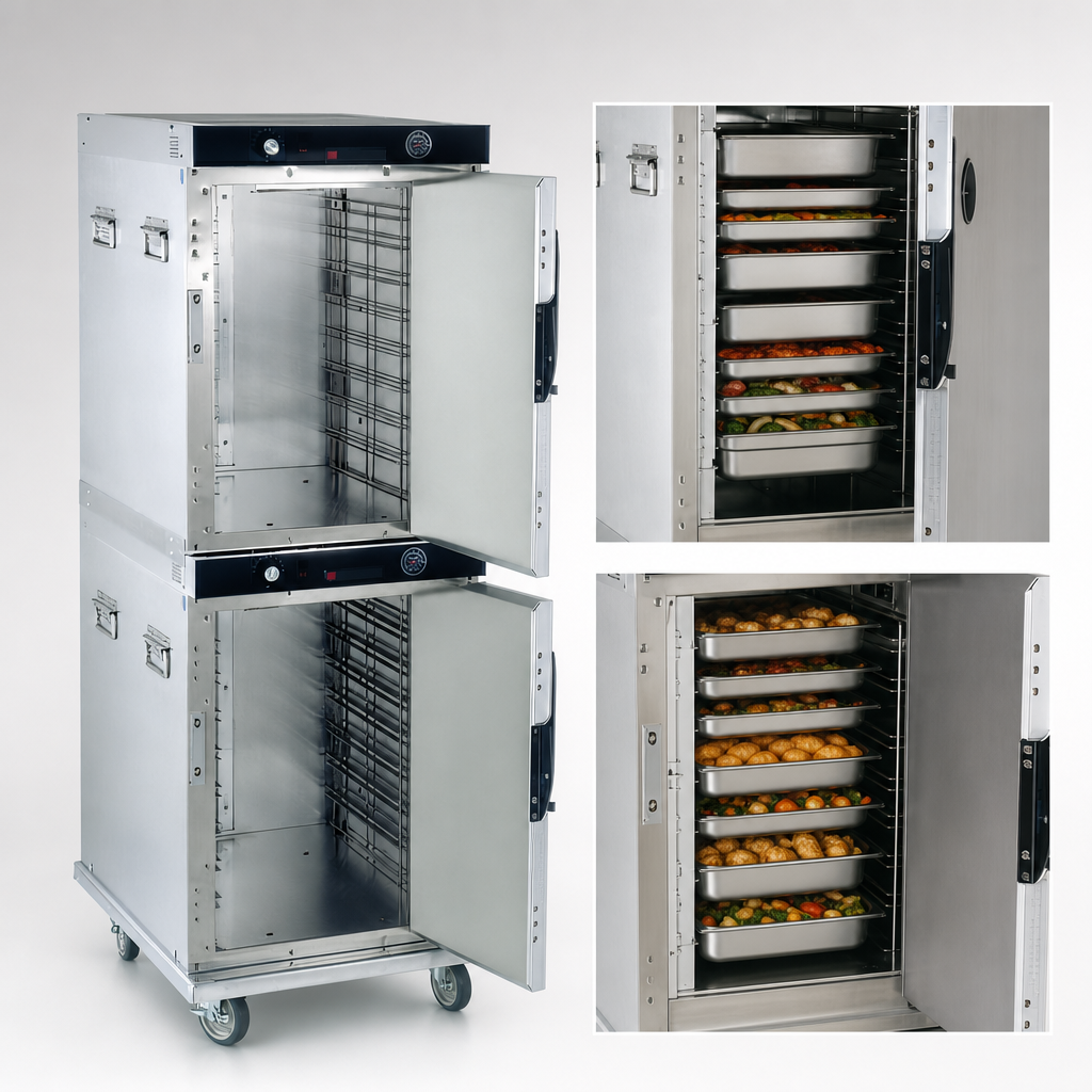 Stacked 2-Compartment Design
