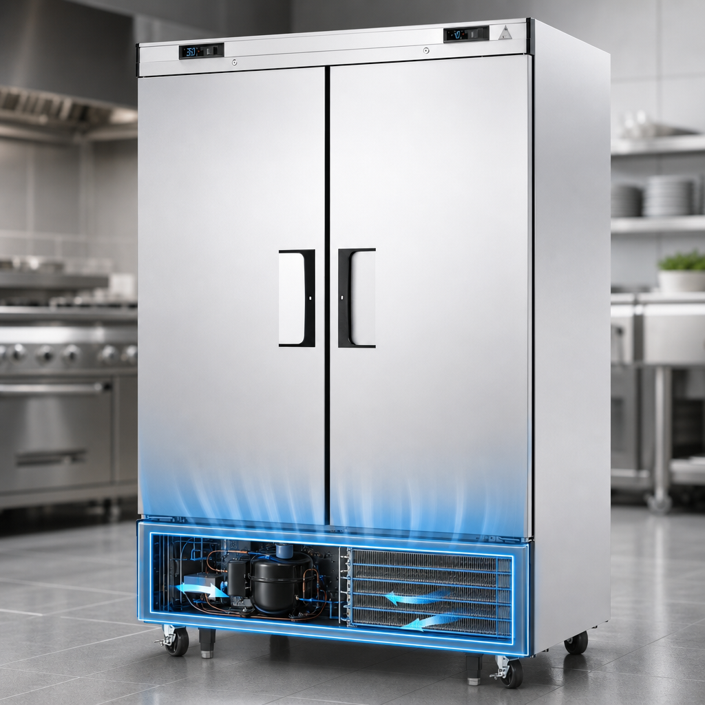 Self-Contained Bottom-Mounted Refrigeration