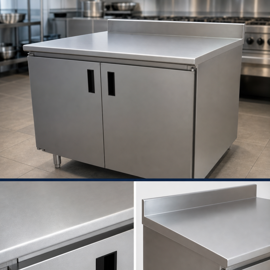 14-Gauge 304 Stainless Steel Top