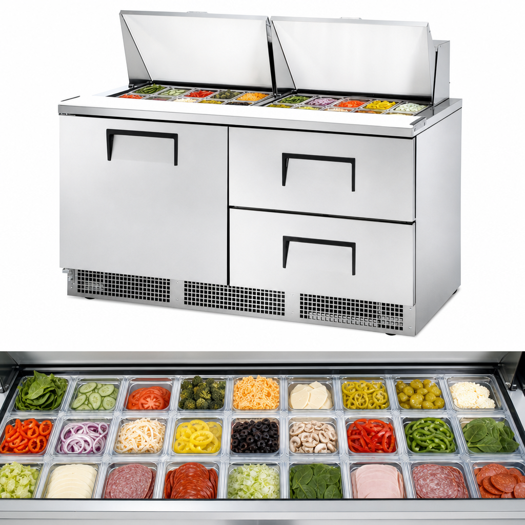 24 Included 1/6-Size Pans