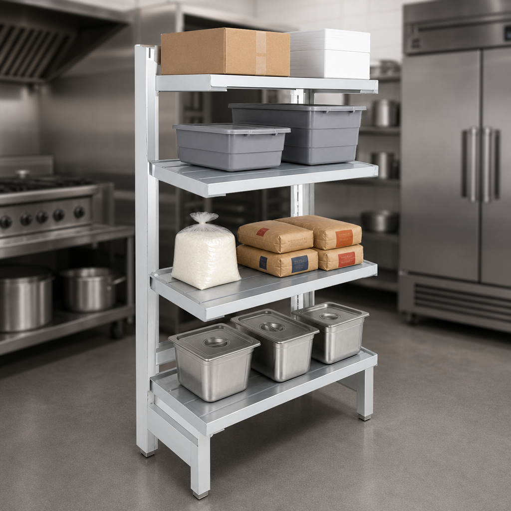 Solid Shelf Surface
