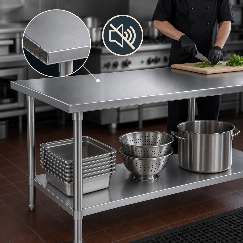 Sound-Deadened Work Surface