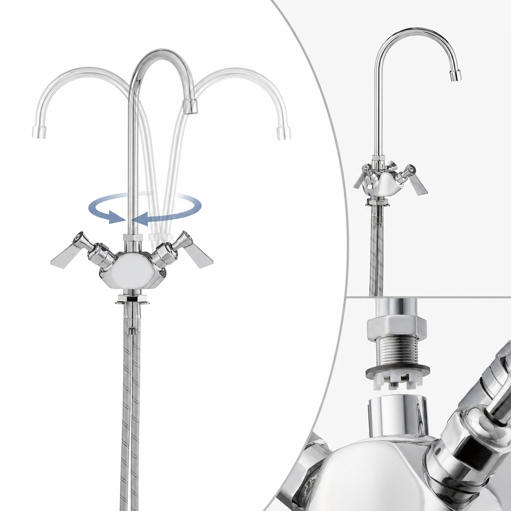 Swivel/Rigid Gooseneck Spout