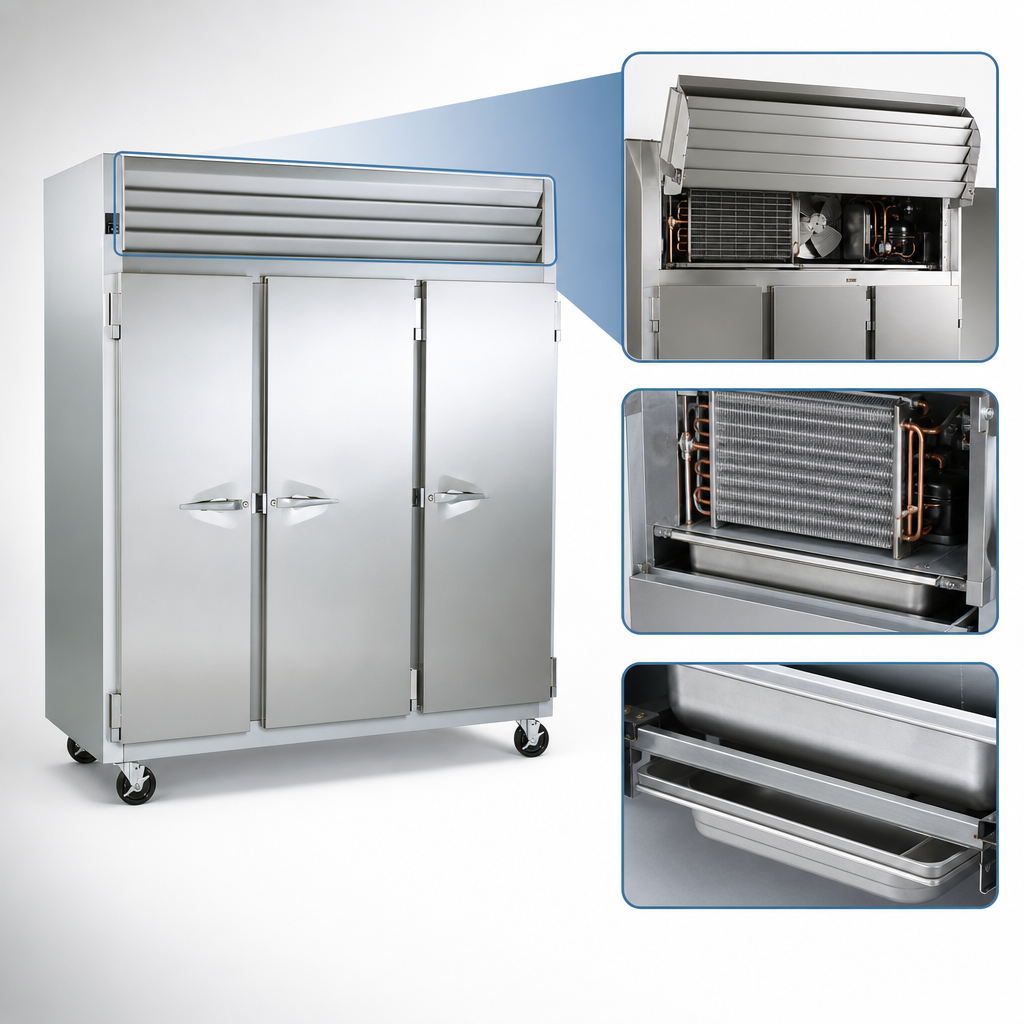 Top-Mounted Self-Contained Refrigeration