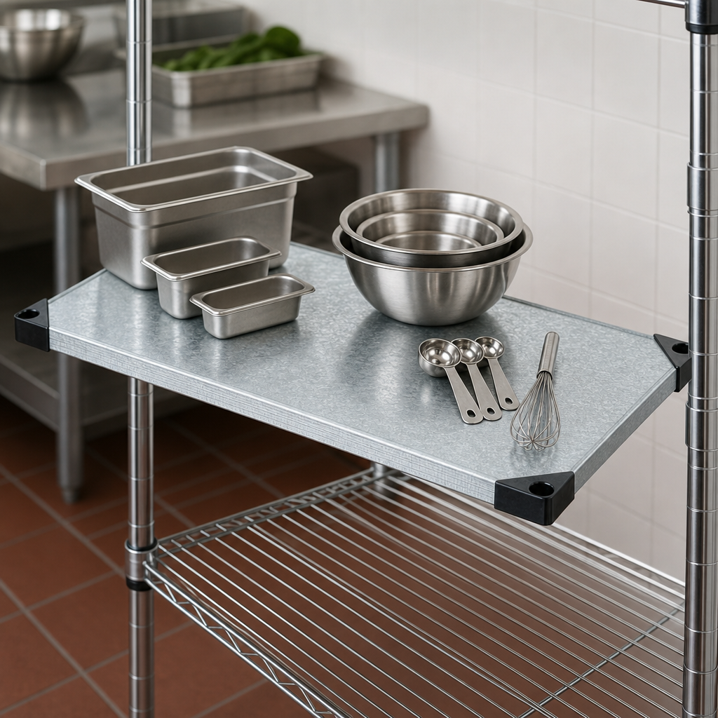 Solid Shelf Surface