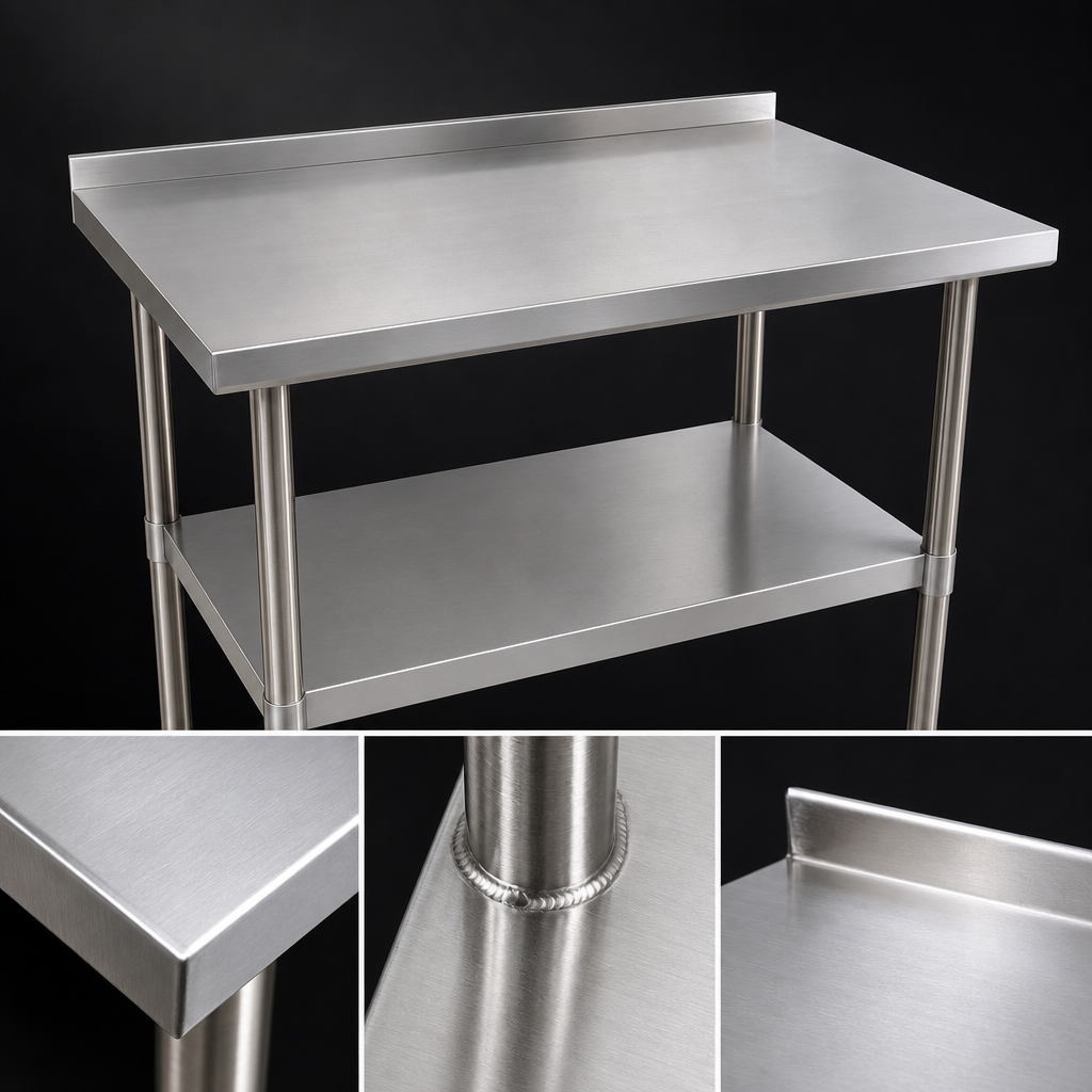 18-Gauge Type 430 Stainless Steel Top