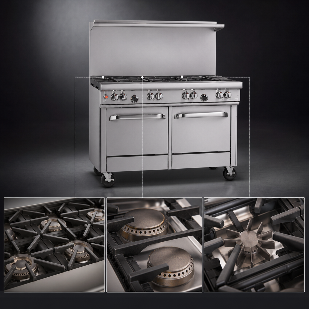 Seven-Burner Top