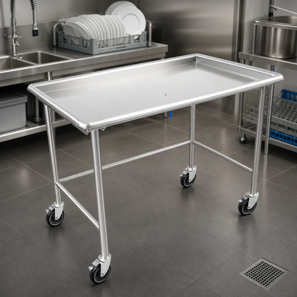 16-Gauge Stainless Steel Top